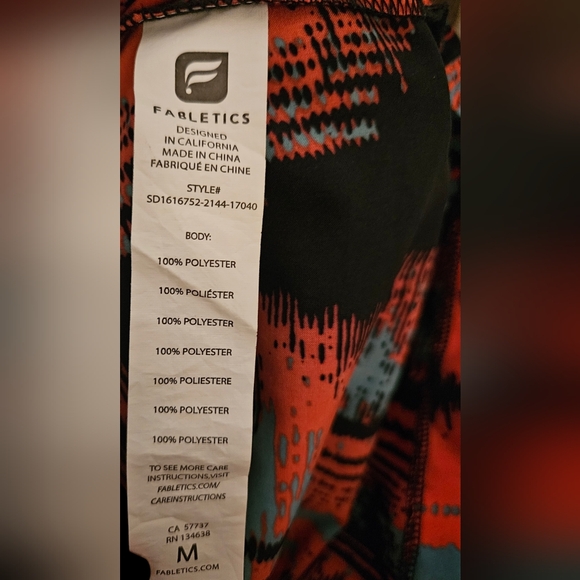 Fabletics "Liza" Heat Wave Romper - Picture 7 of 8